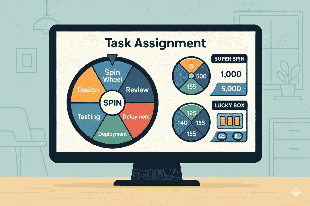 How Spin Wheels Improve Team Productivity at Work