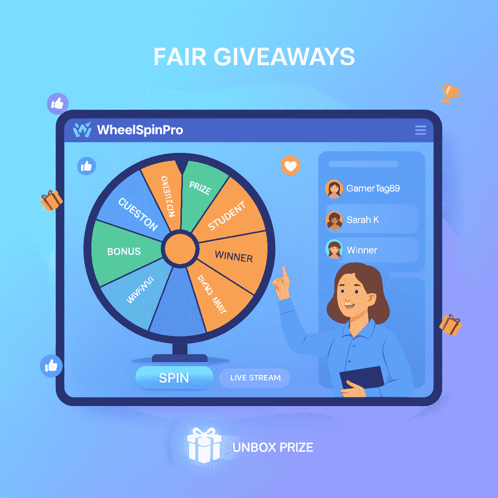 Fair Giveaways & Contests: How Spin Wheels Build Trust
