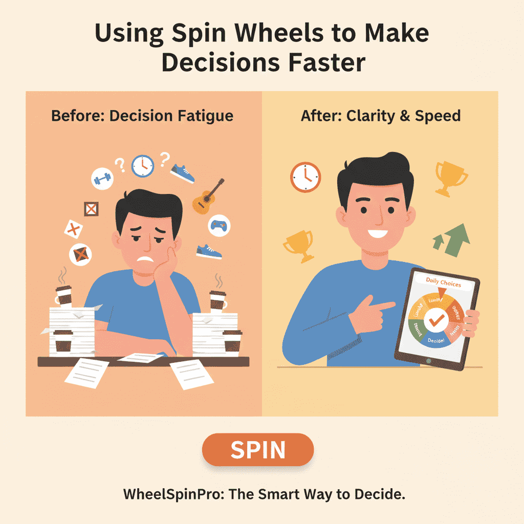 Using Spin Wheels to Make Decisions Faster: A Practical Guide
